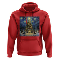 Nativity Scene Hoodie Christmas Starry Night Christian Jesus Baby Jesus Holiday - Wonder Print Shop