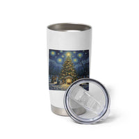 Nativity Scene Tumbler Cup Christmas Starry Night Christian Jesus Baby Jesus Holiday - Wonder Print Shop