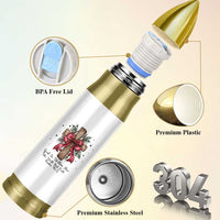 Jesus Christian Bullet Tumbler Cross Bible Verse Inspirational Christmas - Wonder Print Shop