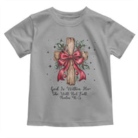 Jesus Christian Toddler T Shirt Cross Bible Verse Inspirational Christmas - Wonder Print Shop