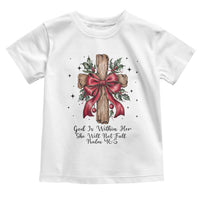 Jesus Christian Toddler T Shirt Cross Bible Verse Inspirational Christmas - Wonder Print Shop