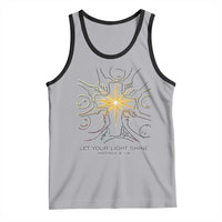 Jesus Christian Tank Top Let Your Light Shine Matthew 5:16 - Wonder Print Shop