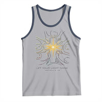 Jesus Christian Tank Top Let Your Light Shine Matthew 5:16 - Wonder Print Shop