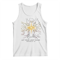 Jesus Christian Tank Top Let Your Light Shine Matthew 5:16 - Wonder Print Shop