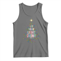 Jesus Christmas Tank Top Let Your Light Shine Matthew 5:16 - Wonder Print Shop