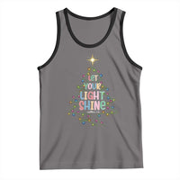 Jesus Christmas Tank Top Let Your Light Shine Matthew 5:16 - Wonder Print Shop
