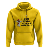 Funny Jesus Christmas Hoodie Are You All Ready For My Birthday - Wonder Print Shop