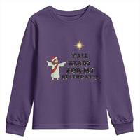 Funny Jesus Christmas Youth Sweatshirt Are You All Ready For My Birthday - Wonder Print Shop