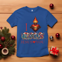 Jesus Christian Christmas T Shirt Cross Bible Verse Faith Love - Wonder Print Shop