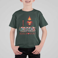 Jesus Christian Christmas T Shirt For Kid Cross Bible Verse Faith Love - Wonder Print Shop