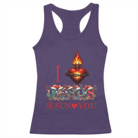 Jesus Christian Christmas Racerback Tank Top Cross Bible Verse Faith Love - Wonder Print Shop