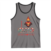 Jesus Christian Christmas Tank Top Cross Bible Verse Faith Love - Wonder Print Shop