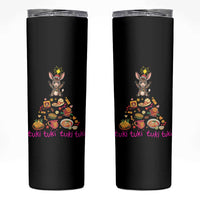 Mi Burrito Sabanero Skinny Tumbler Donkey Mexican Christmas - Wonder Print Shop