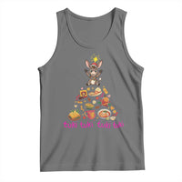 Mi Burrito Sabanero Tank Top Donkey Mexican Christmas - Wonder Print Shop