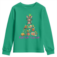 Mi Burrito Sabanero Youth Sweatshirt Donkey Mexican Christmas - Wonder Print Shop