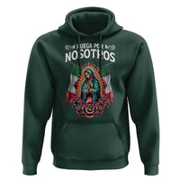 Our Lady of Guadalupe Hoodie Virgin Mary Mexican Flag - Wonder Print Shop