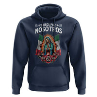 Our Lady of Guadalupe Hoodie Virgin Mary Mexican Flag - Wonder Print Shop