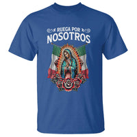 Our Lady of Guadalupe T Shirt Virgin Mary Mexican Flag - Wonder Print Shop