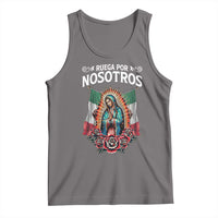 Our Lady of Guadalupe Tank Top Virgin Mary Mexican Flag - Wonder Print Shop