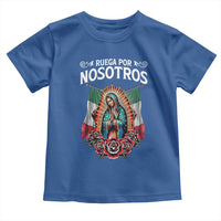 Our Lady of Guadalupe Toddler T Shirt Virgin Mary Mexican Flag - Wonder Print Shop