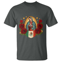 Our Lady of Guadalupe Mexican Flag T Shirt - Wonder Print Shop