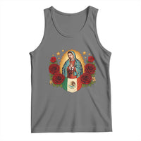 Our Lady of Guadalupe Mexican Flag Tank Top - Wonder Print Shop