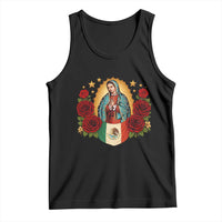 Our Lady of Guadalupe Mexican Flag Tank Top - Wonder Print Shop