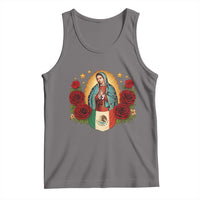 Our Lady of Guadalupe Mexican Flag Tank Top - Wonder Print Shop