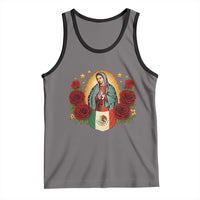 Our Lady of Guadalupe Mexican Flag Tank Top - Wonder Print Shop