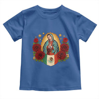 Our Lady of Guadalupe Mexican Flag Toddler T Shirt - Wonder Print Shop