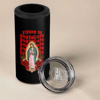 Our Lady of Guadalupe 4 in 1 Can Cooler Tumbler Saint Virgin Mary Mexican - Wonder Print Shop