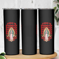 Our Lady of Guadalupe Skinny Tumbler Saint Virgin Mary Mexican - Wonder Print Shop