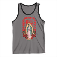 Our Lady of Guadalupe Tank Top Saint Virgin Mary Mexican - Wonder Print Shop