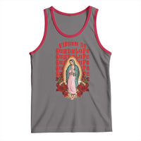 Our Lady of Guadalupe Tank Top Saint Virgin Mary Mexican - Wonder Print Shop
