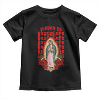 Our Lady of Guadalupe Toddler T Shirt Saint Virgin Mary Mexican - Wonder Print Shop