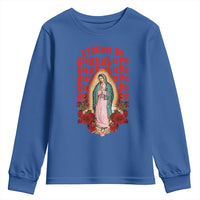 Our Lady of Guadalupe Youth Sweatshirt Saint Virgin Mary Mexican - Wonder Print Shop