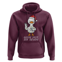 67 Six Seven Silly Goose Christmas Meme Hoodie - Wonder Print Shop