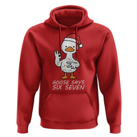 67 Six Seven Silly Goose Christmas Meme Hoodie - Wonder Print Shop