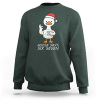 67 Six Seven Silly Goose Christmas Meme Sweatshirt - Wonder Print Shop