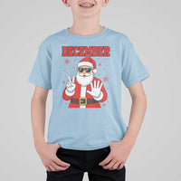 December 25 T Shirt For Kid Funny Santa Says Christmas - Wonder Print Shop