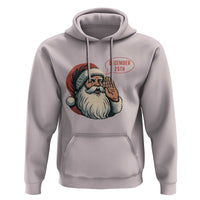 Funny Santa Christmas December 25 Hoodie - Wonder Print Shop