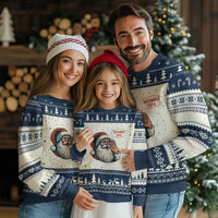 Funny Santa Xmas December 25 Ugly Christmas Sweater - Wonder Print Shop