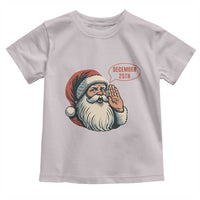 Funny Santa Christmas December 25 Toddler T Shirt - Wonder Print Shop