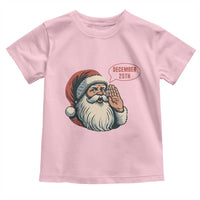 Funny Santa Christmas December 25 Toddler T Shirt - Wonder Print Shop