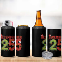 Christmas December 25 4 in 1 Can Cooler Tumbler Family Holiday Xmas - Wonder Print Shop