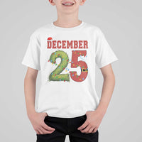 Christmas December 25 T Shirt For Kid Family Holiday Xmas - Wonder Print Shop