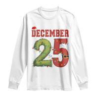 Christmas December 25 Long Sleeve Shirt Family Holiday Xmas - Wonder Print Shop