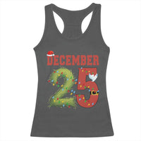 Christmas December 25 Racerback Tank Top Family Holiday Xmas - Wonder Print Shop