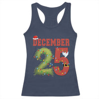 Christmas December 25 Racerback Tank Top Family Holiday Xmas - Wonder Print Shop
