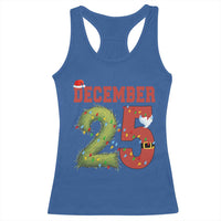 Christmas December 25 Racerback Tank Top Family Holiday Xmas - Wonder Print Shop